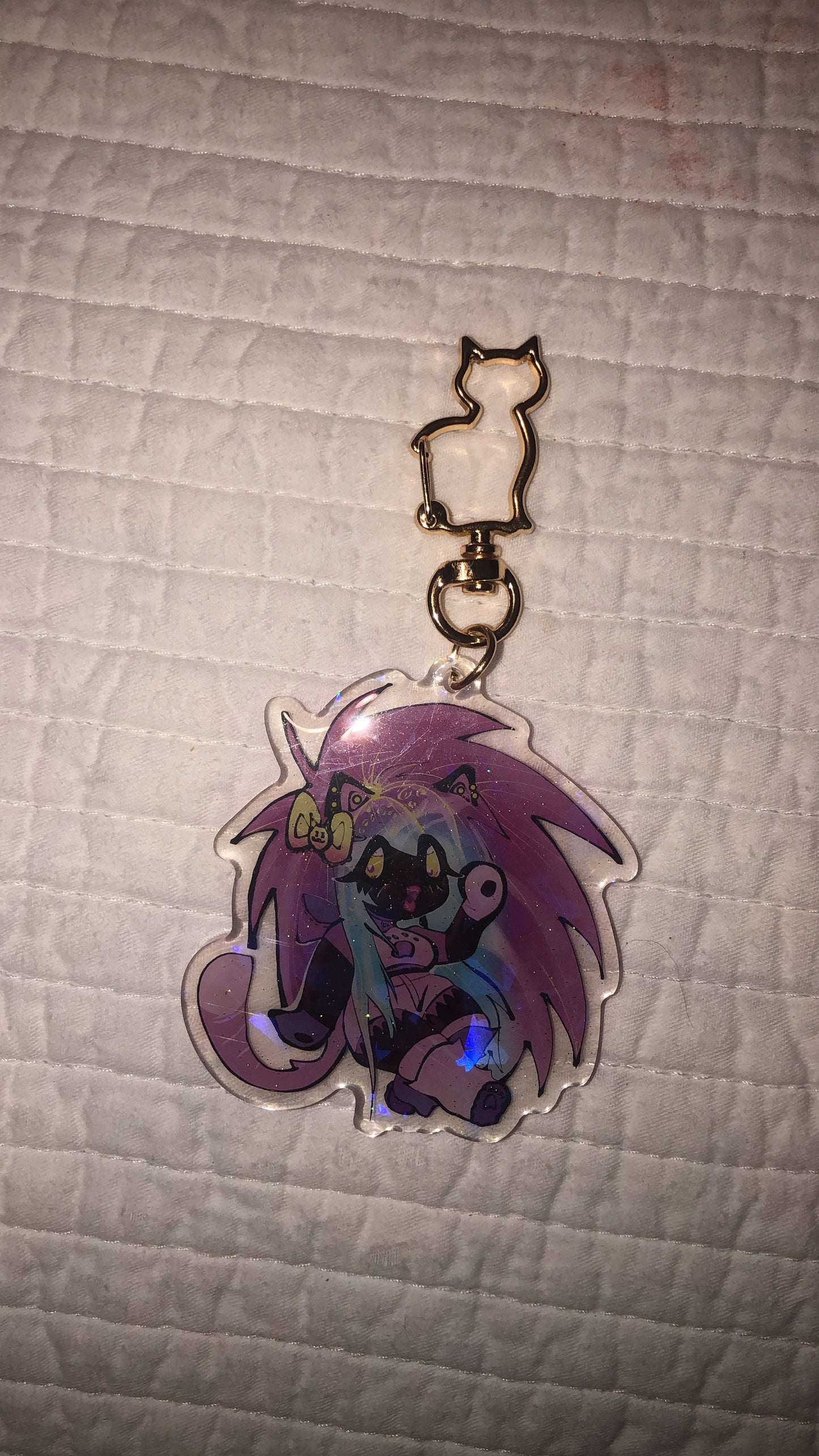 Nehelenia Holo Resin Keychain