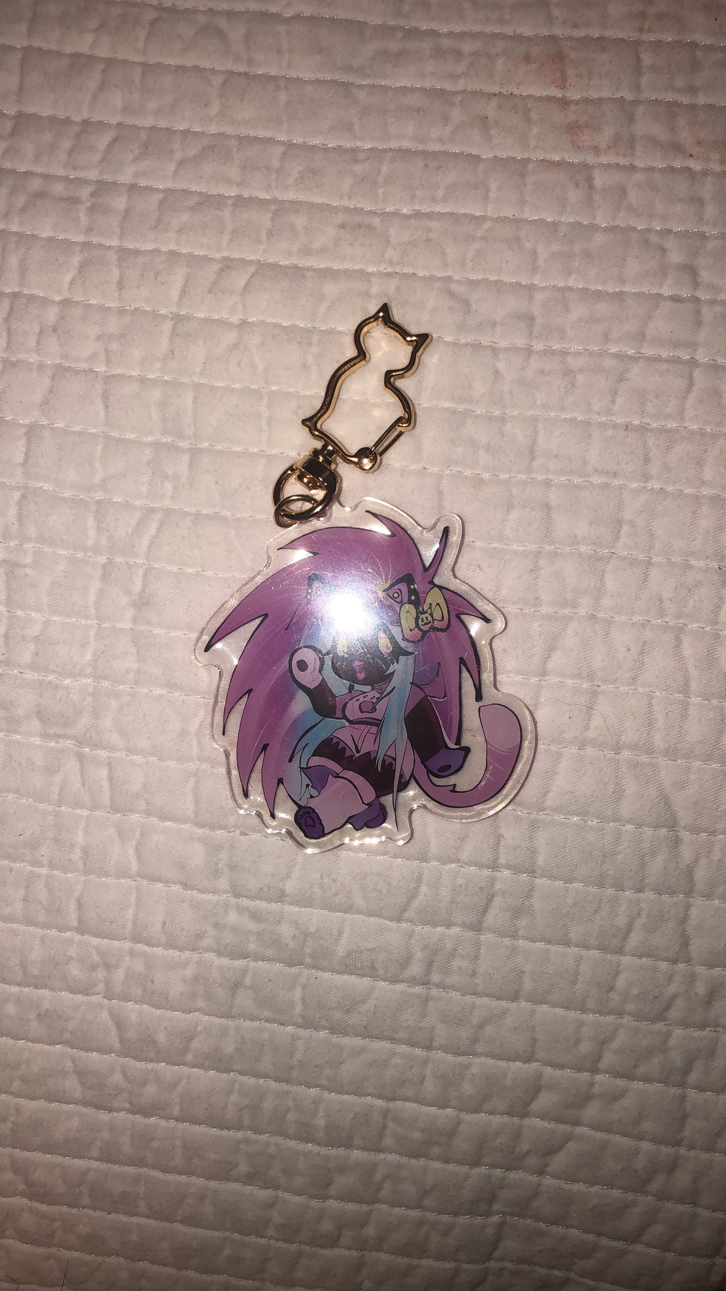 Nehelenia Holo Resin Keychain