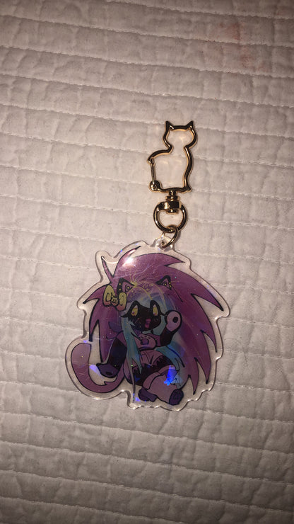 Nehelenia Holo Resin Keychain