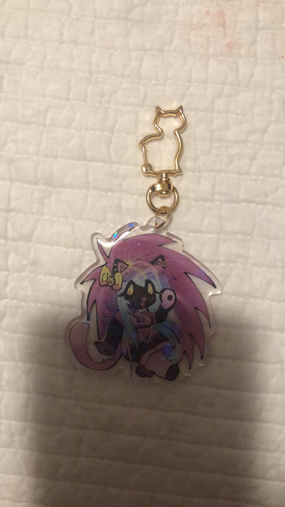 Nehelenia Holo Resin Keychain