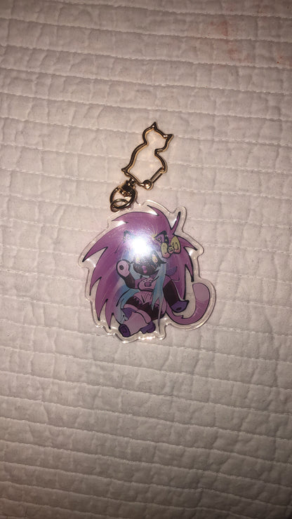 Nehelenia Holo Resin Keychain